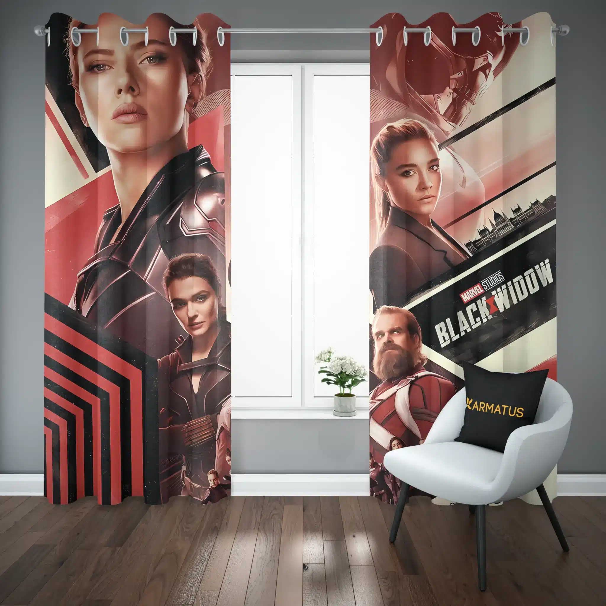 پرده پانچ طرح بیوه سیاه Black Widow کد 8 3,499,000 تومان &Ndash; کارماتوس پرده پانچ طرح بیوه سیاه Black Widow