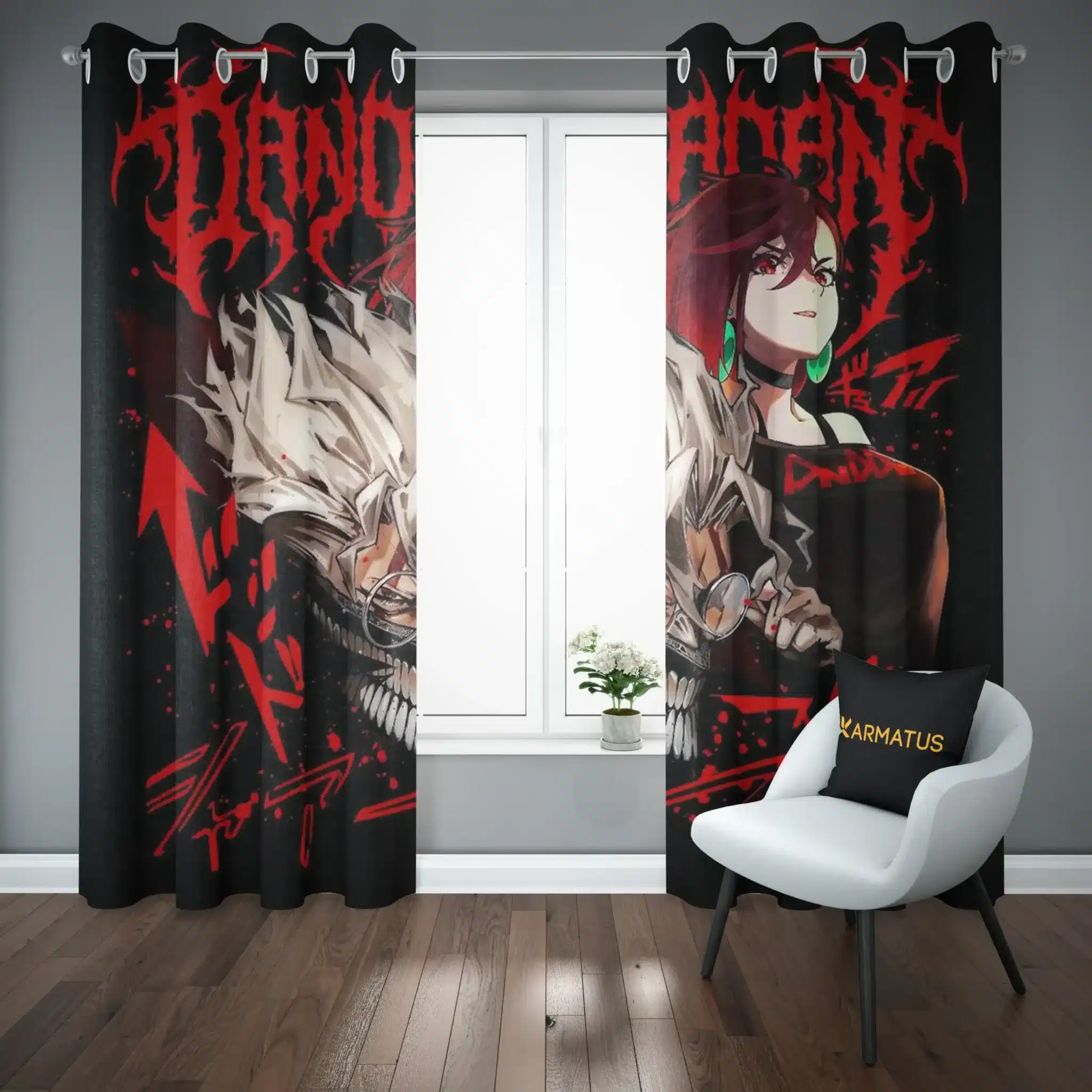 پرده پانچ طرح داندادان Dandadan کد 2 3,499,000 تومان &Ndash; کارماتوس پرده پانچ طرح داندادان Dandadan