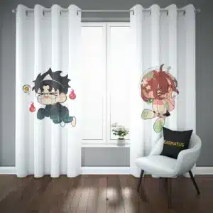 پرده پانچ طرح داندادان Dandadan