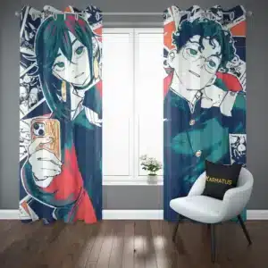 پرده پانچ طرح داندادان Dandadan