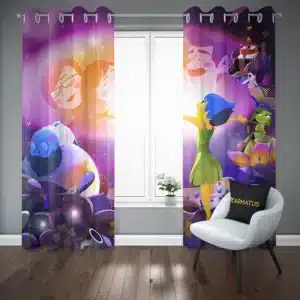 پرده پانچ طرح درون و بیرون Inside Out 2