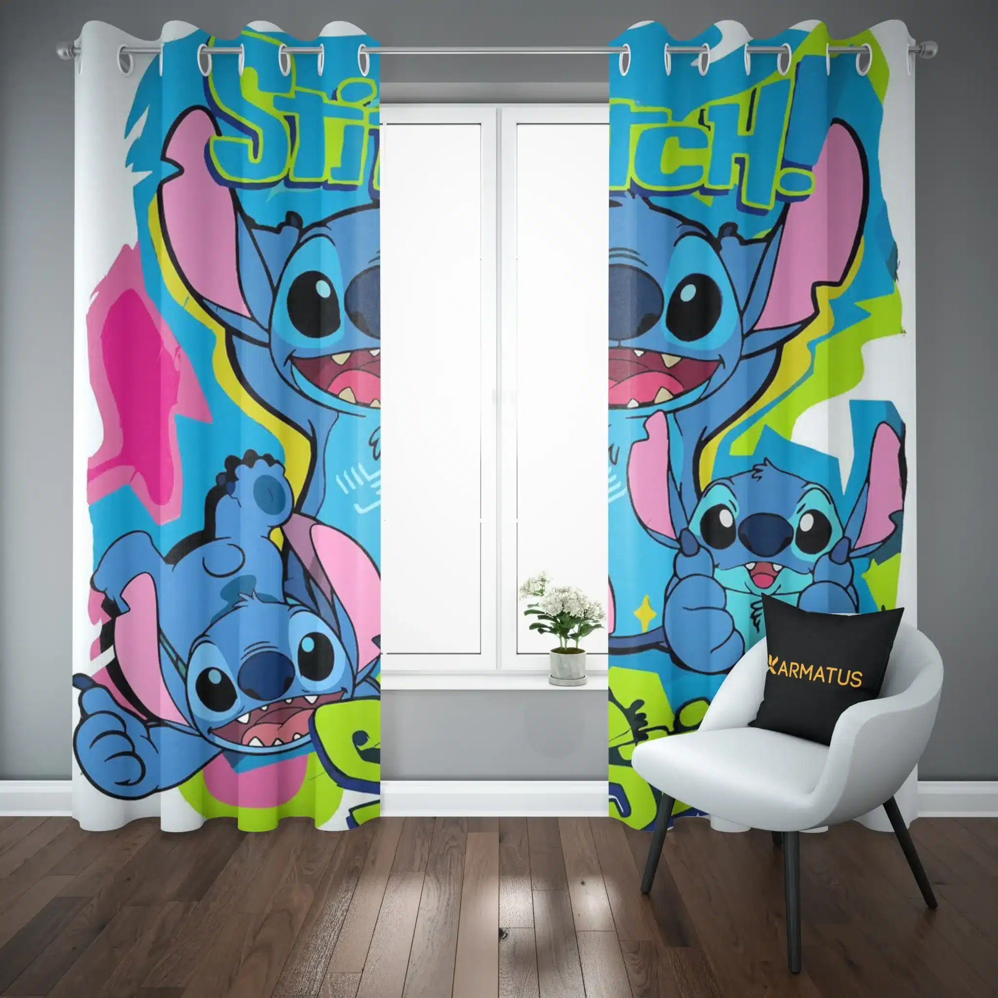 پرده پانچ طرح لیلو و استیچ Lilo &Amp; Stitch کد 3 3,499,000 تومان &Ndash; کارماتوس پرده پانچ طرح لیلو و استیچ Lilo &Amp; Stitch