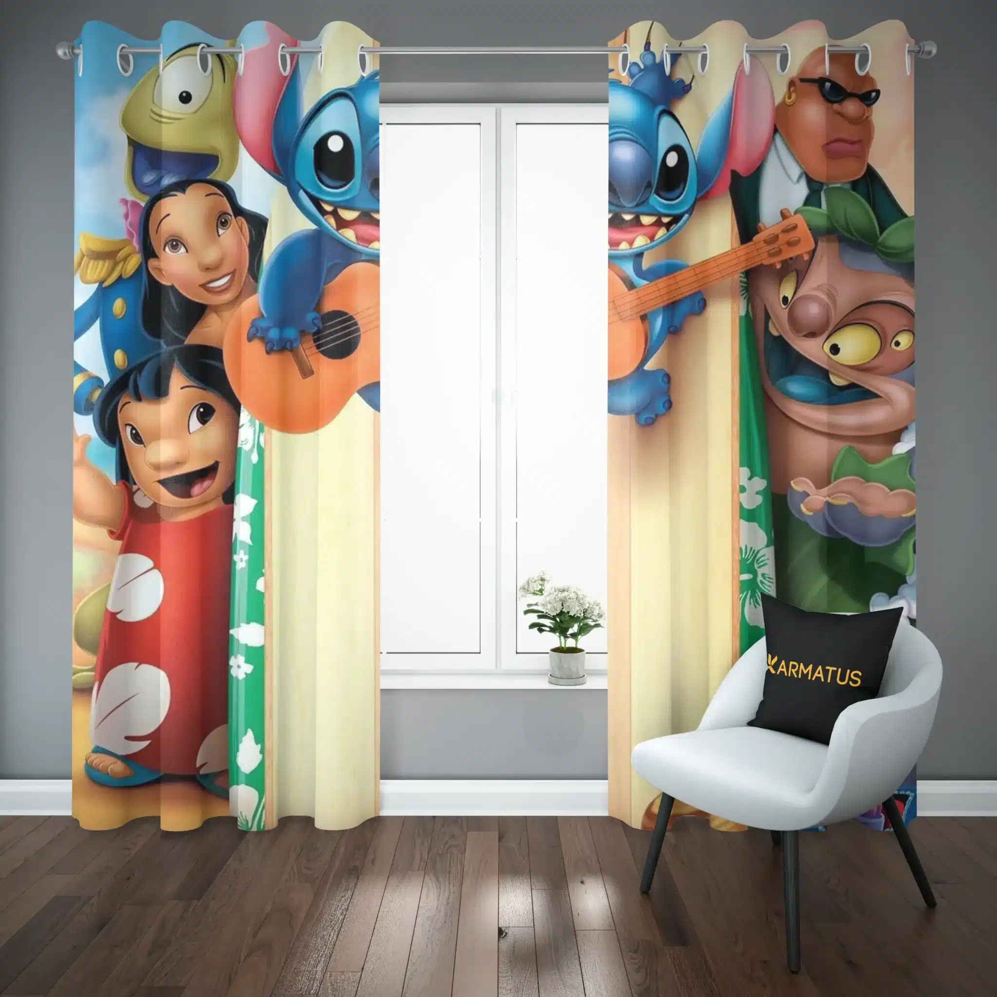 پرده پانچ طرح لیلو و استیچ Lilo &Amp; Stitch کد 5 3,499,000 تومان &Ndash; کارماتوس پرده پانچ طرح لیلو و استیچ Lilo &Amp; Stitch