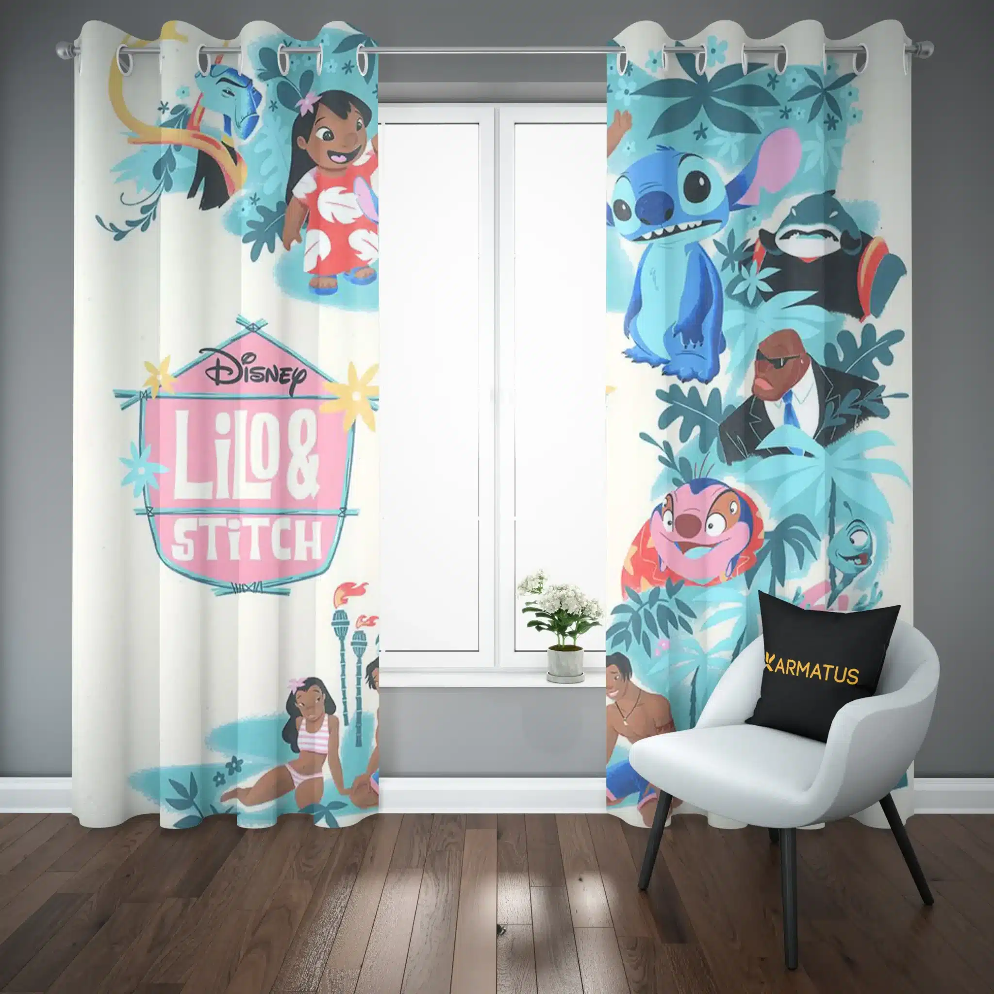 پرده پانچ طرح لیلو و استیچ Lilo &Amp; Stitch کد 9 3,499,000 تومان &Ndash; کارماتوس پرده پانچ طرح لیلو و استیچ Lilo &Amp; Stitch