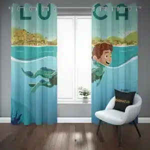 پرده پانچ طرح لوکا Luca