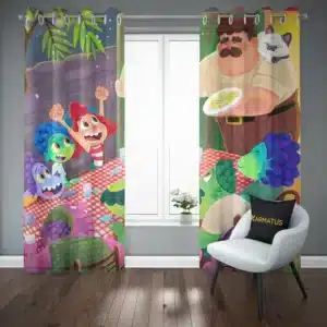 پرده پانچ طرح لوکا Luca