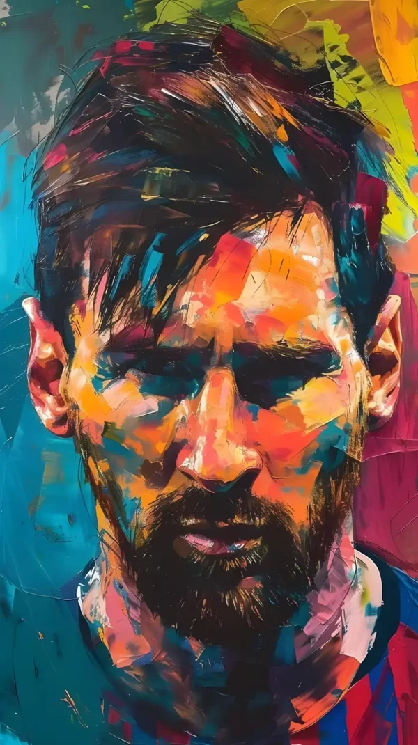 والپیپر لئو مسی در باشگاه بارسلونا