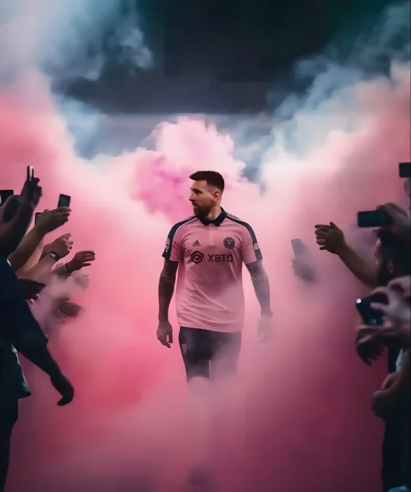 عکس مسی جدید در اینتر میامی - کارماتوس