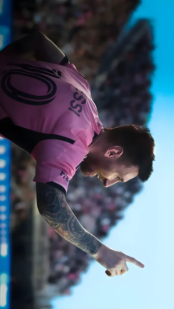 عکس مسی جدید در اینتر میامی - کارماتوس