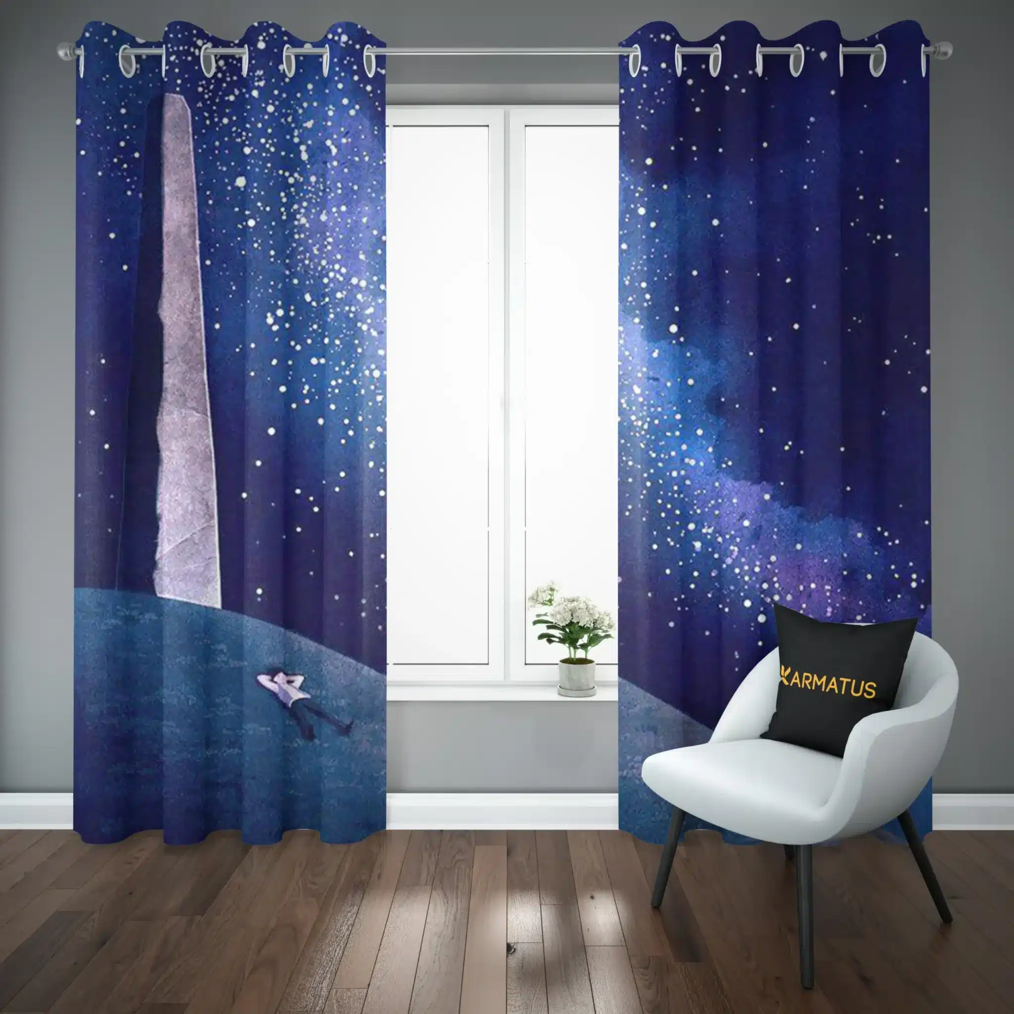 پرده پانچ طرح اسمان شب و ستاره Sky Night &Amp; Stars کد 2 3,499,000 تومان &Ndash; کارماتوس پرده پانچ طرح اسمان شب و ستاره Sky Night &Amp; Stars