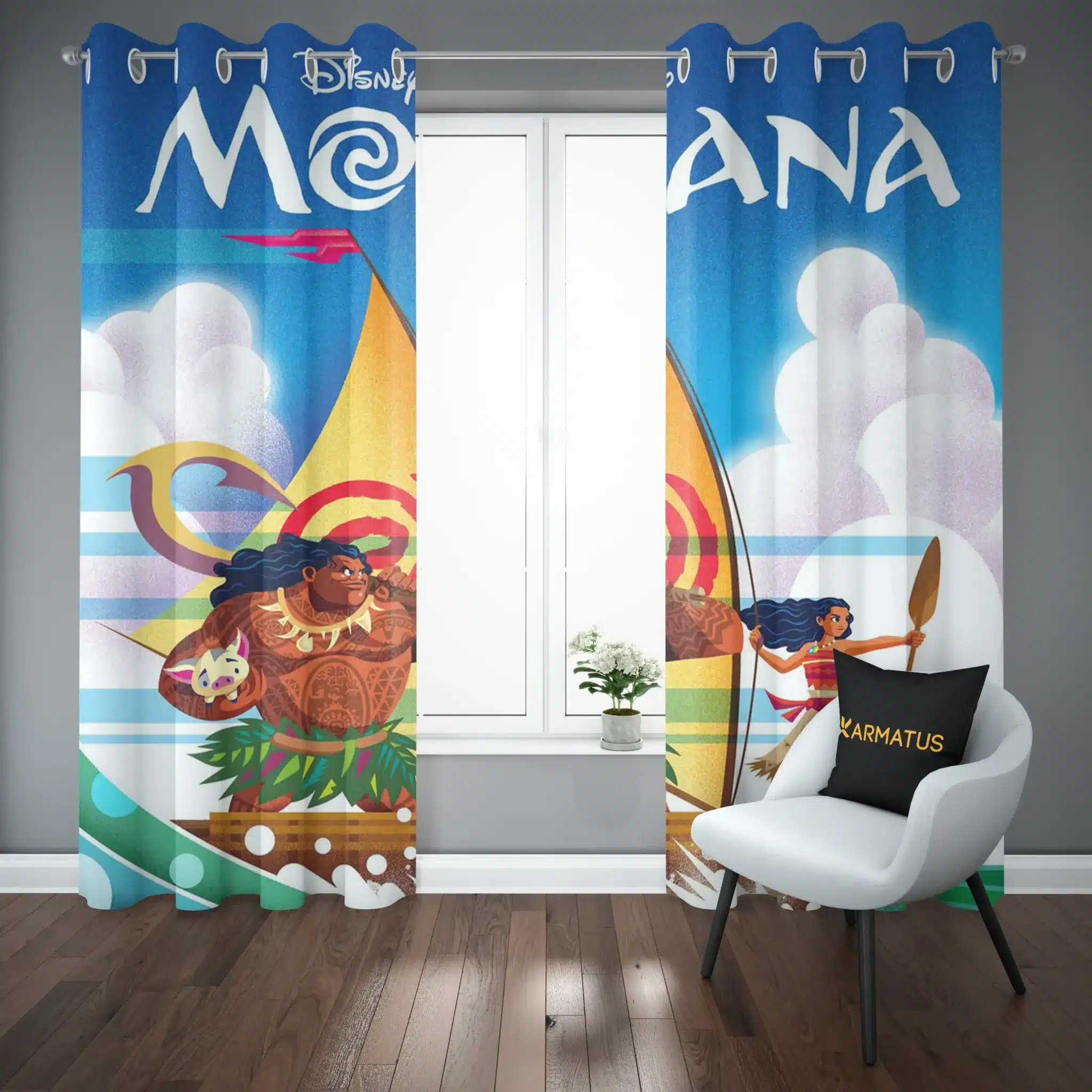 پرده پانچ طرح موانا Moana کد 4 3,499,000 تومان &Ndash; کارماتوس پرده پانچ طرح موانا Moana