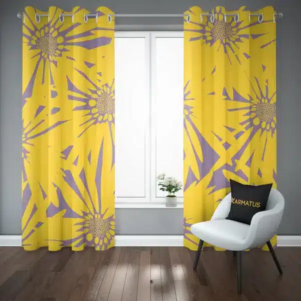 پرده پانچ طرح گل افتابگردان Sunflower کد 9 3,499,000 تومان &Ndash; کارماتوس پرده پانچ طرح گل افتابگردان Sunflower