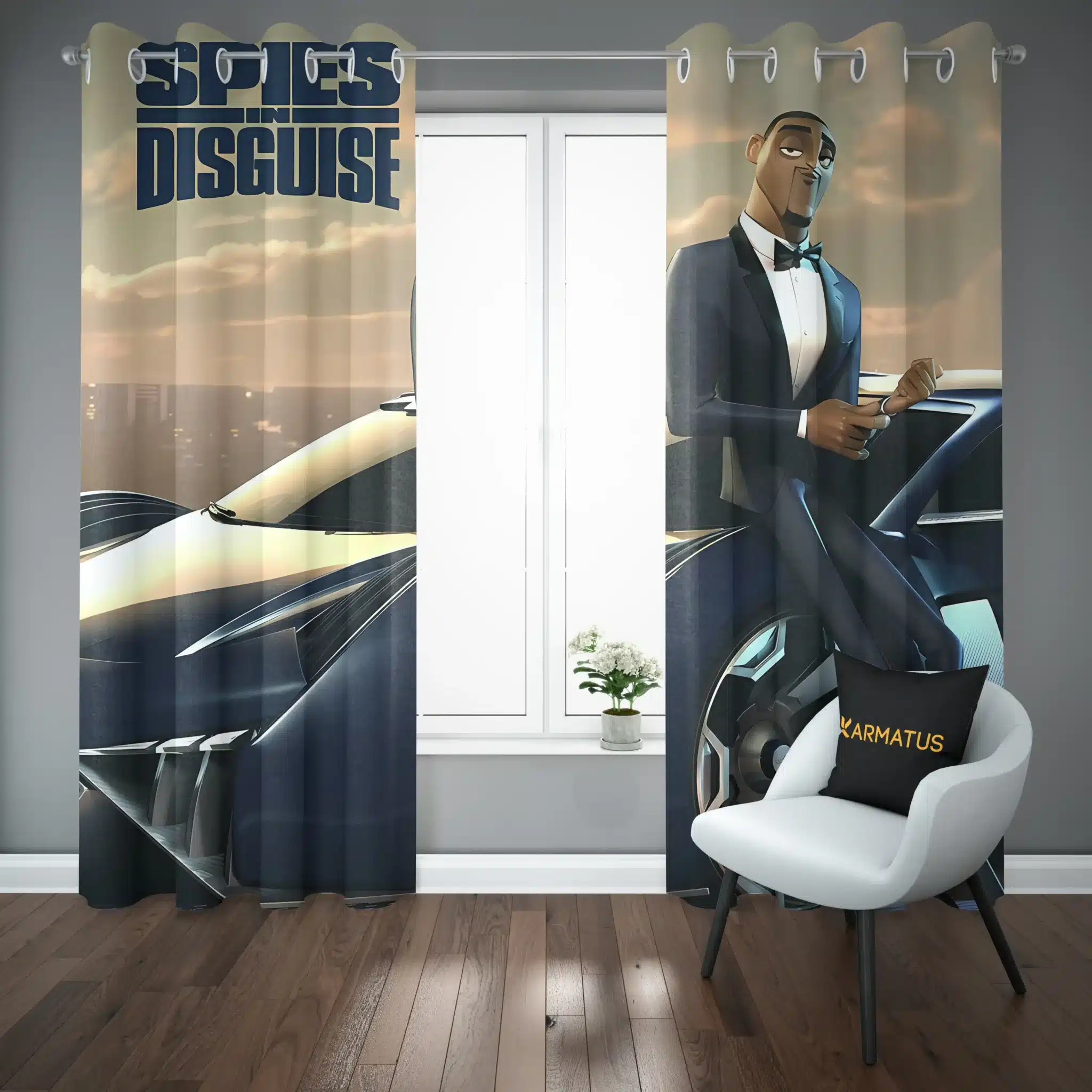 پرده پانچ طرح جاسوسان نامحسوس Spies In Disguise کد 1 3,499,000 تومان – کارماتوس پرده پانچ طرح جاسوسان نامحسوس Spies In Disguise