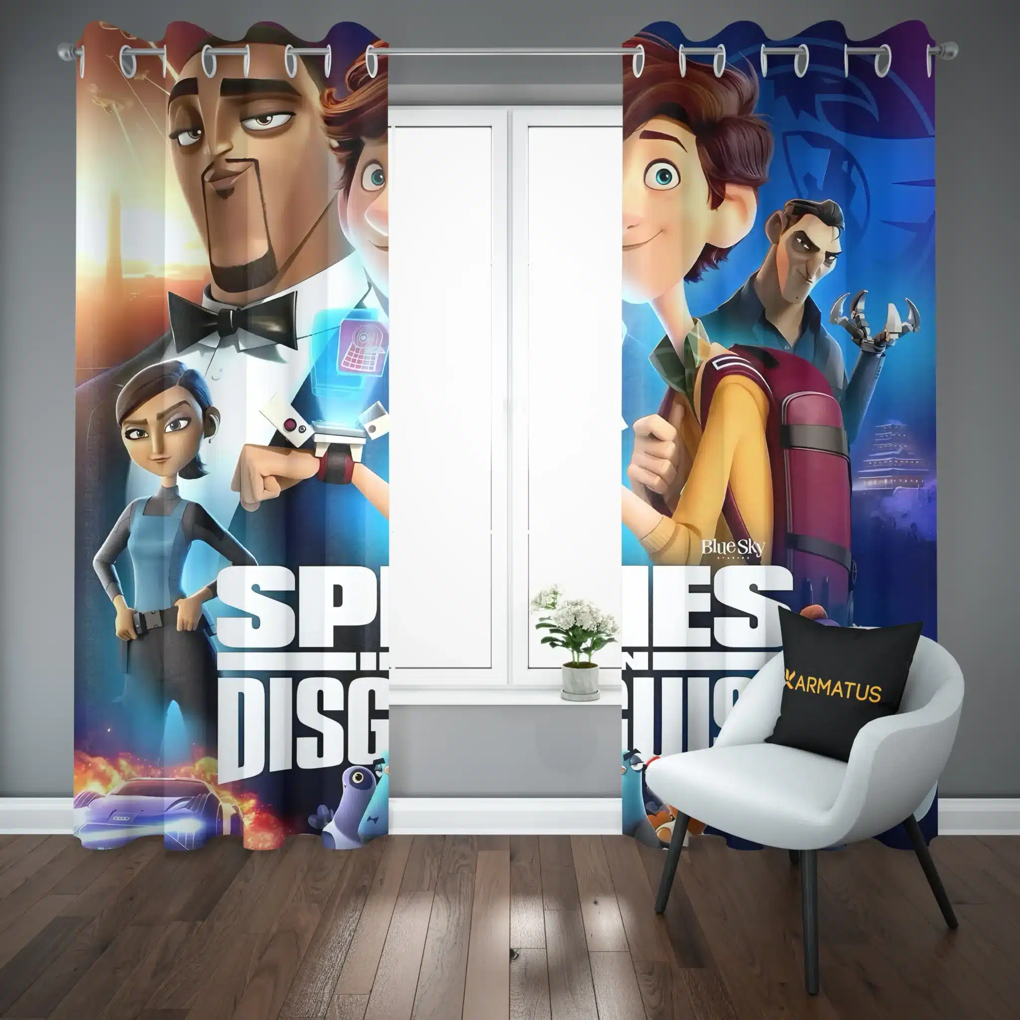 پرده پانچ طرح جاسوسان نامحسوس Spies In Disguise کد 2 3,499,000 تومان &Ndash; کارماتوس پرده پانچ طرح جاسوسان نامحسوس Spies In Disguise