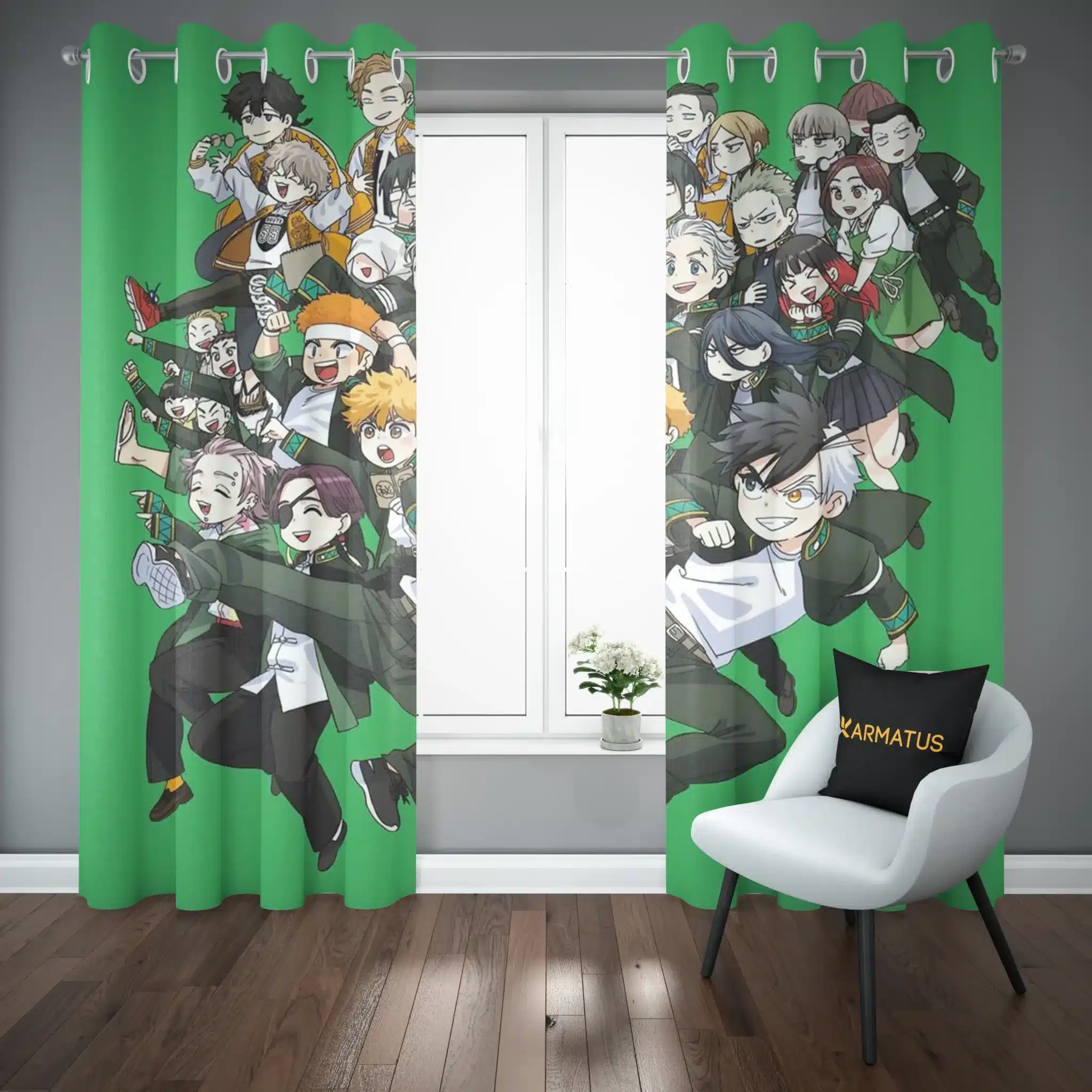 پرده پانچ طرح باد شکن Wind Breaker کد 4 3,499,000 تومان &Ndash; کارماتوس پرده پانچ طرح باد شکن Wind Breaker