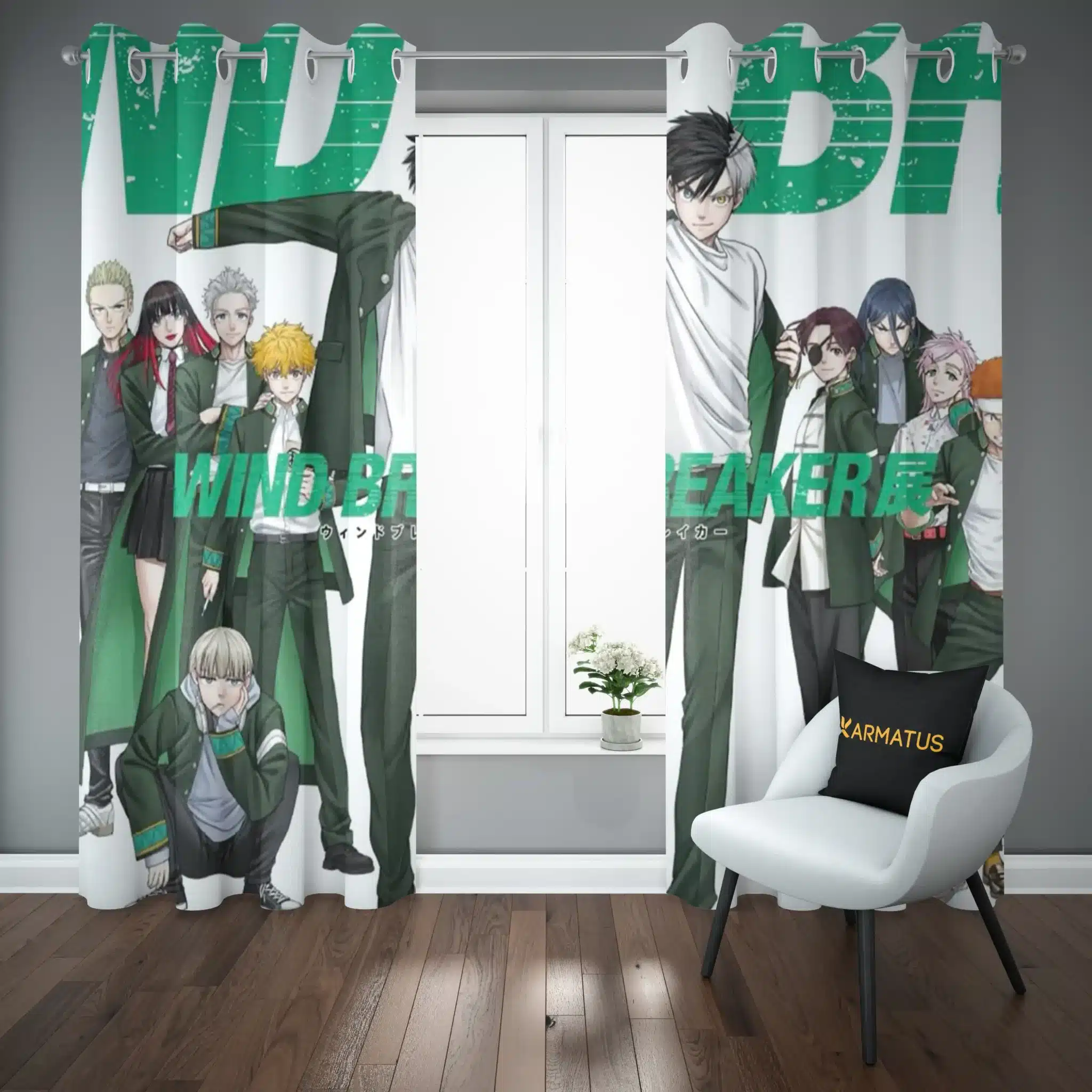 پرده پانچ طرح باد شکن Wind Breaker کد 5 3,499,000 تومان &Ndash; کارماتوس پرده پانچ طرح باد شکن Wind Breaker