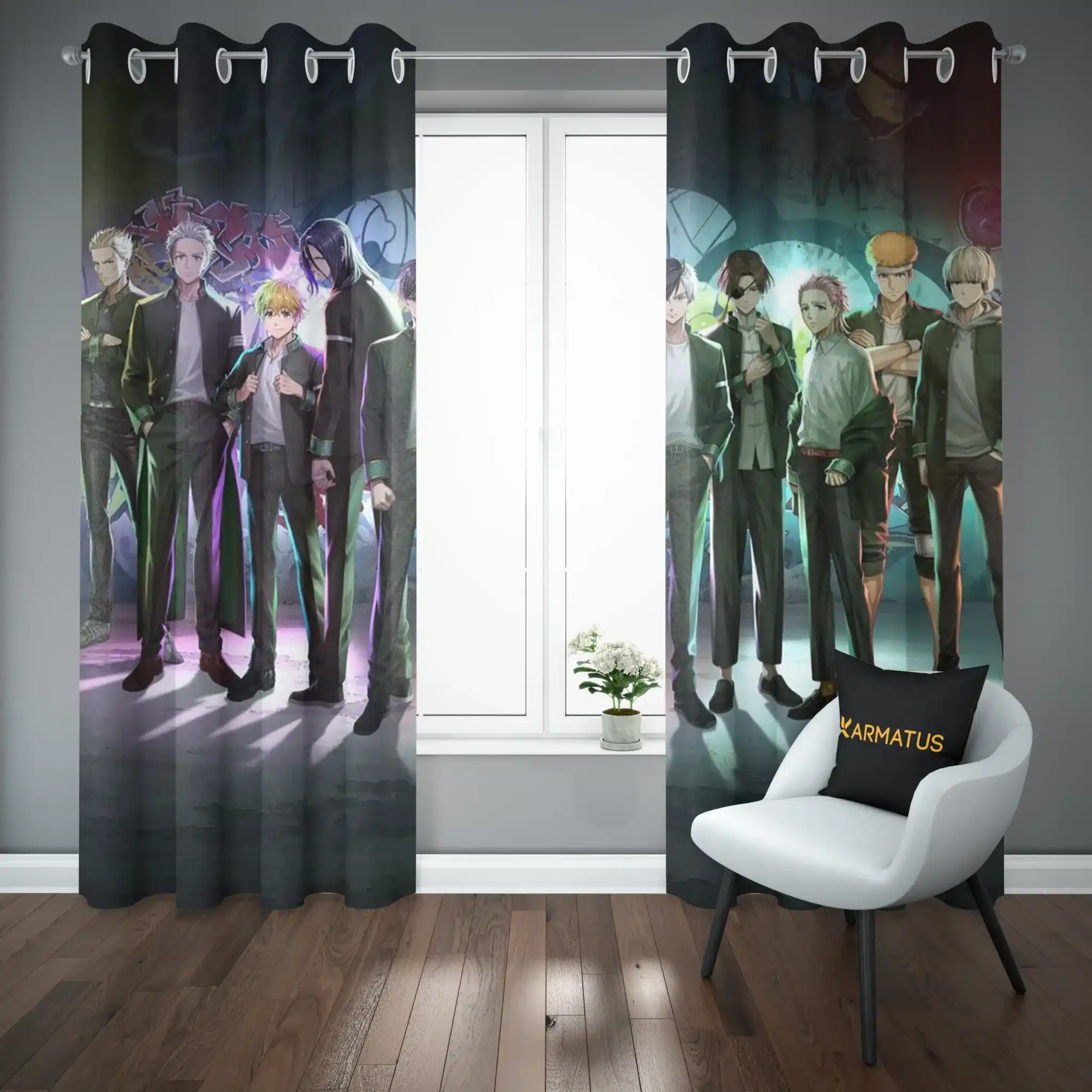 پرده پانچ طرح باد شکن Wind Breaker کد 8 3,499,000 تومان &Ndash; کارماتوس پرده پانچ طرح باد شکن Wind Breaker