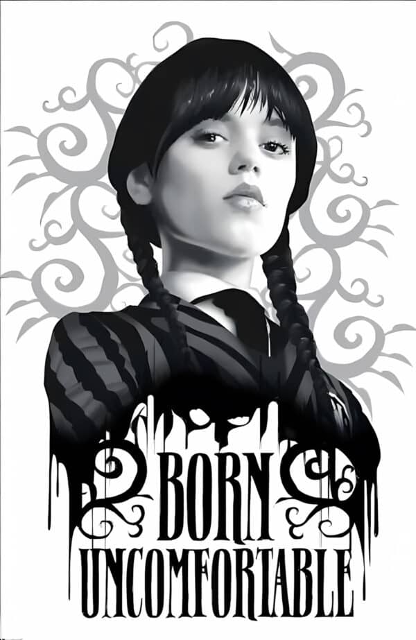 والپیپر فصل 2 سریال Wednesday با فضای تاریک و اسرارآمیز - والپیپر Hd