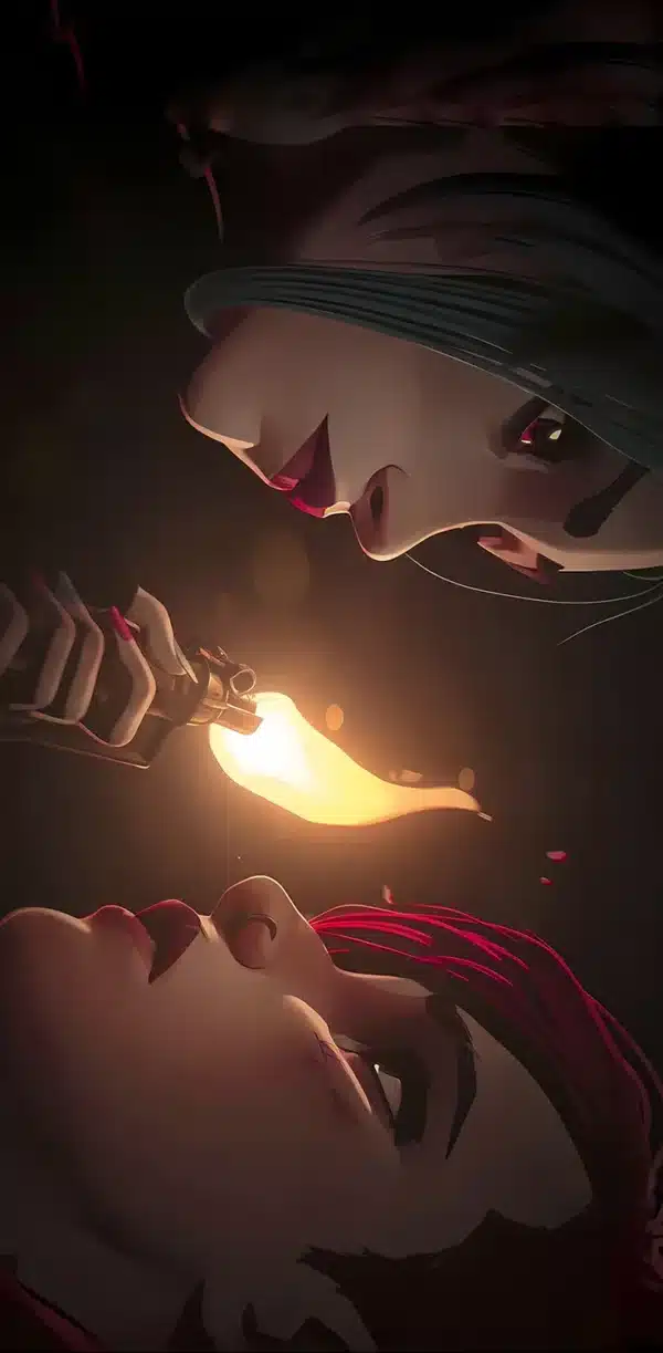 والپیپر آرکین برای موبایل با طراحی عمودی