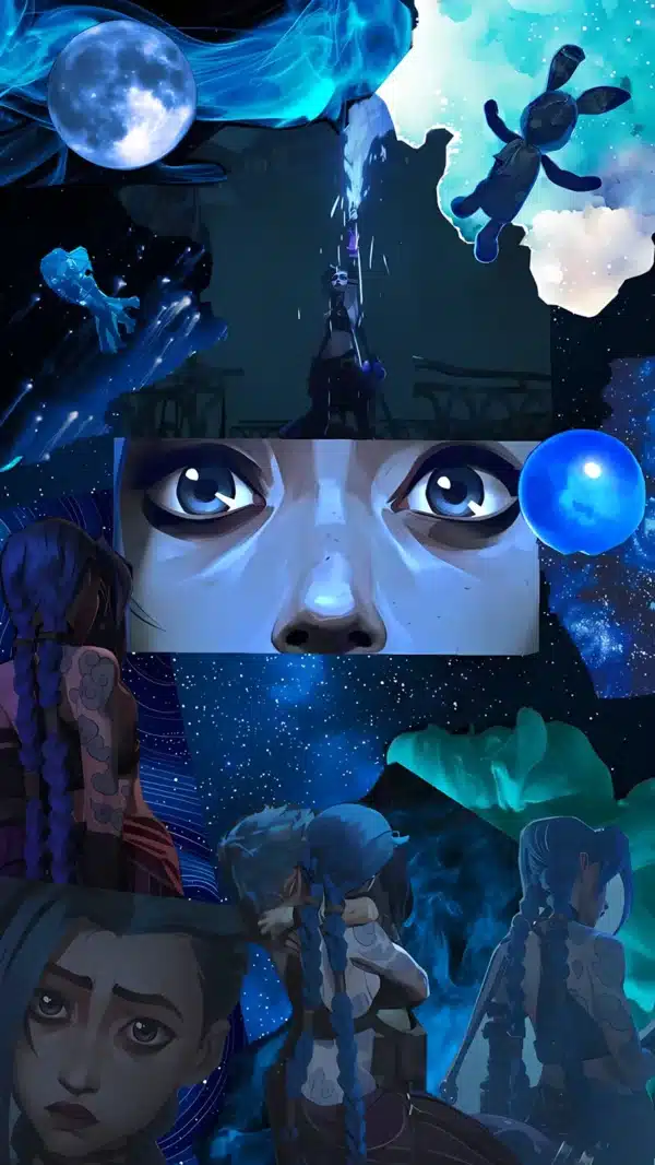 والپیپر آرکین برای موبایل با طراحی عمودی