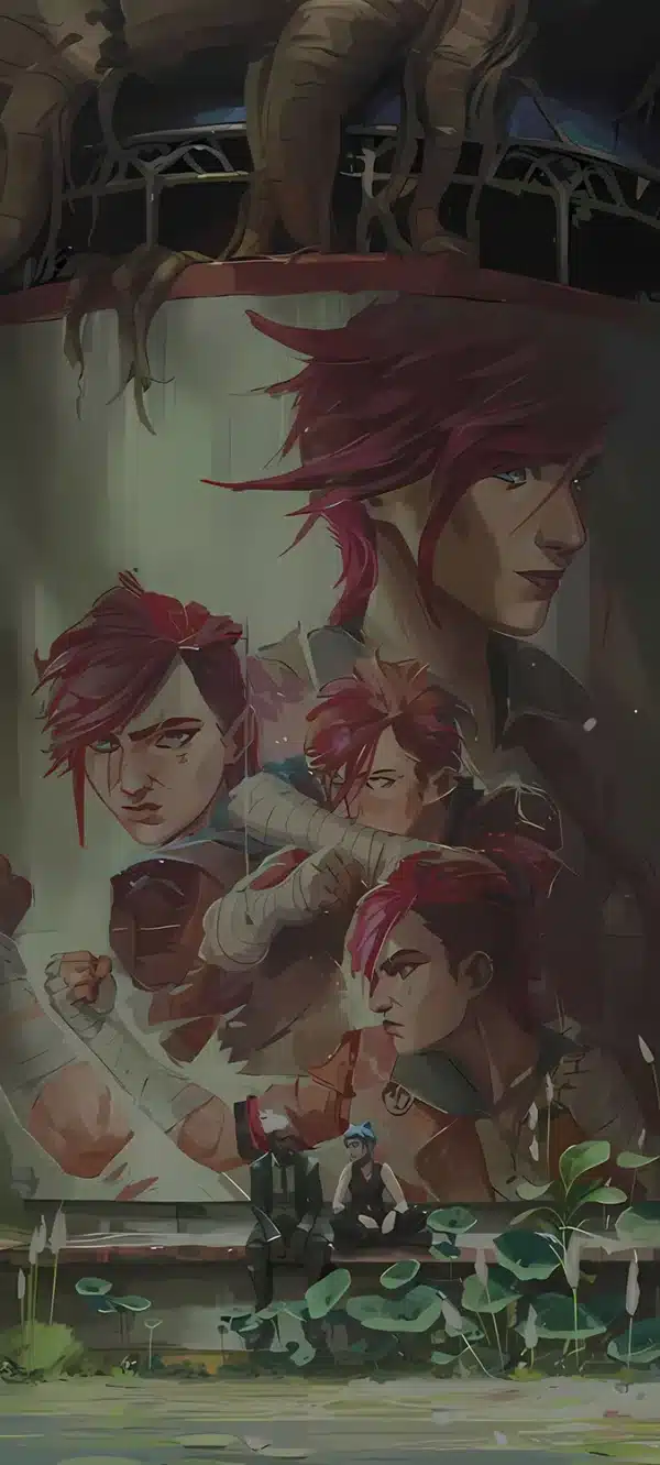 والپیپر آرکین برای موبایل با طراحی عمودی