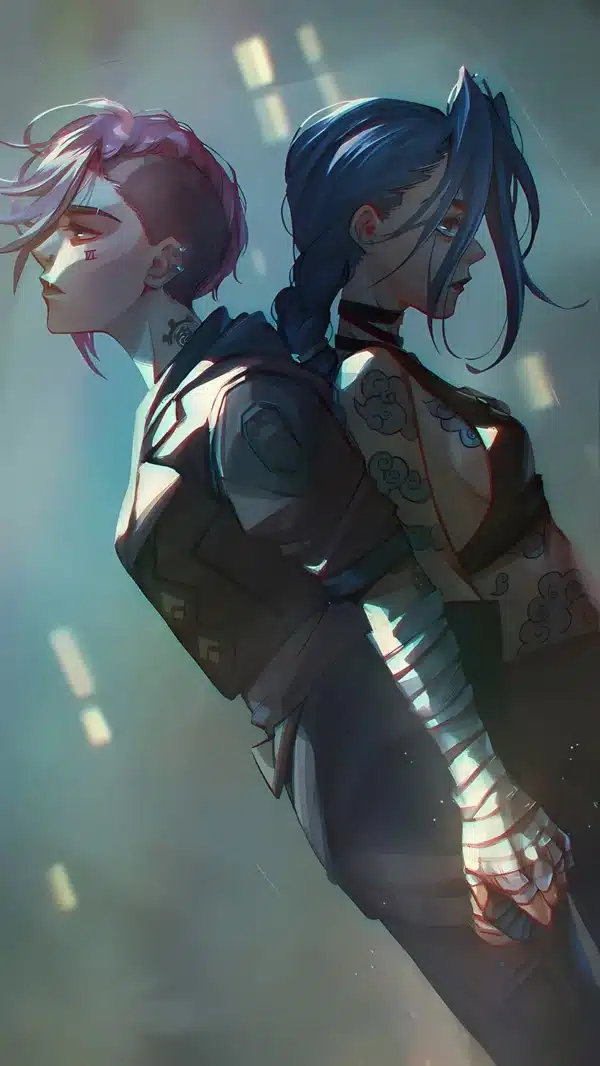 والپیپر آرکین برای موبایل با طراحی عمودی