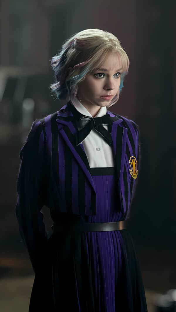 ایند سینکلر در سریال Wednesday والپیپر 4K