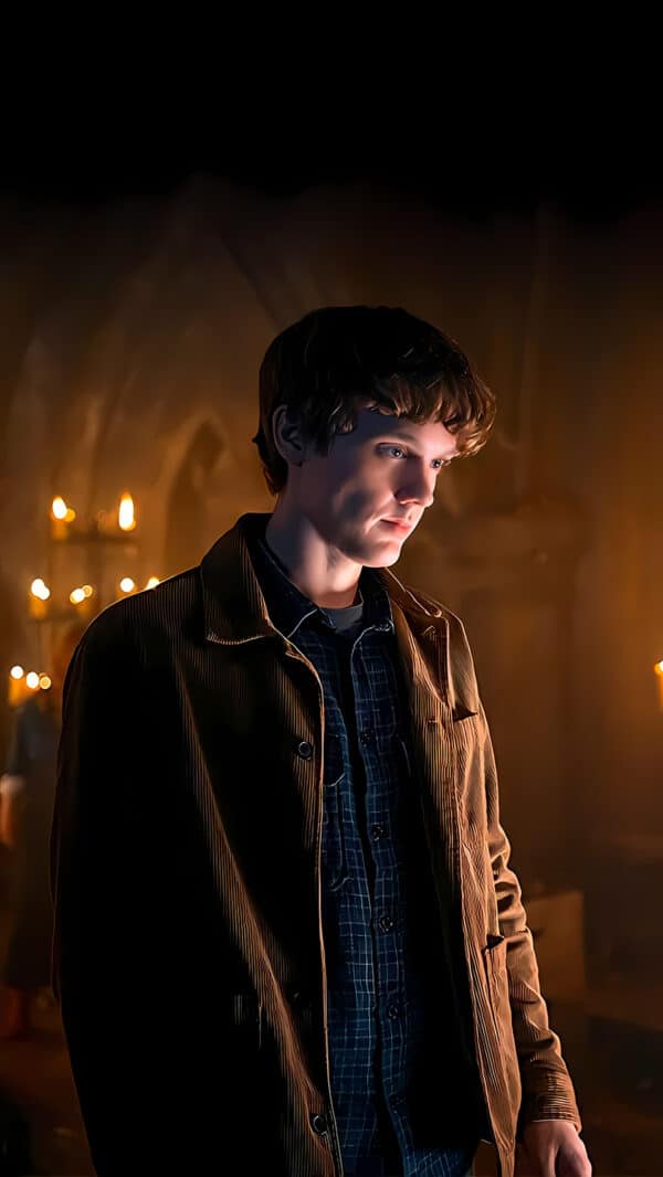 تایلر گالپین در سریال Wednesday - والپیپر 4K