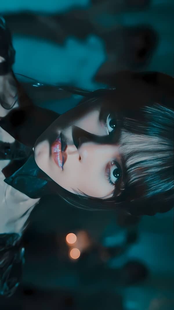 جنا اورتگا در نقش ونزدی آدامز در Nevermore Academy - والپیپر Hd