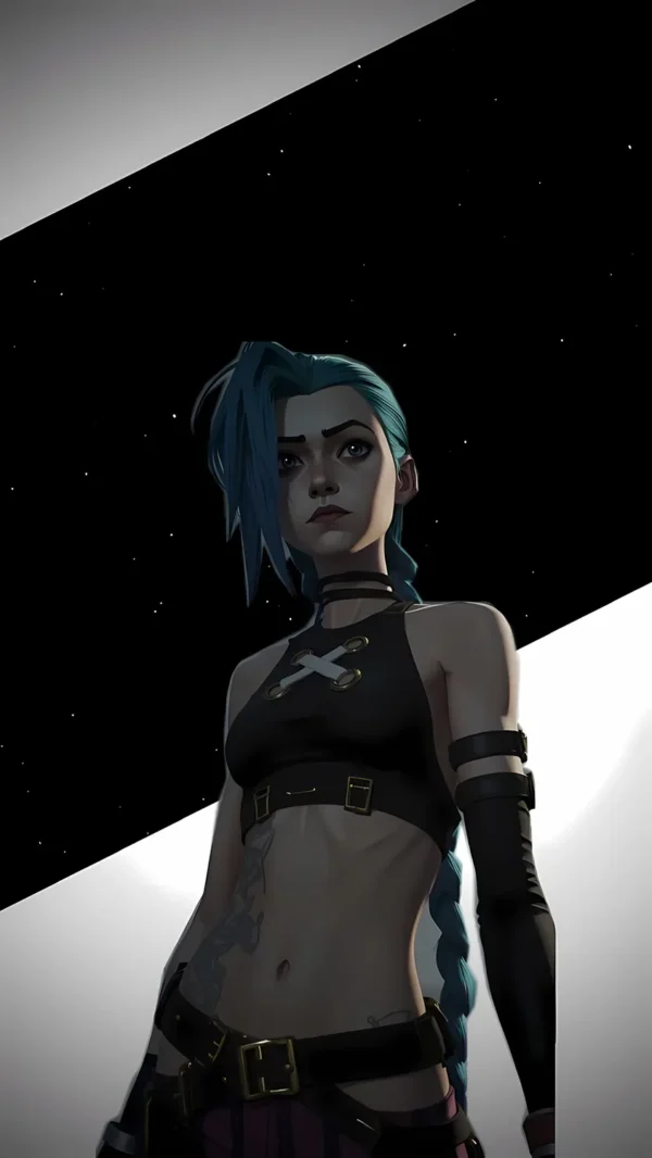 والپیپر جینکس از سریال آرکین با پس‌زمینه زائون