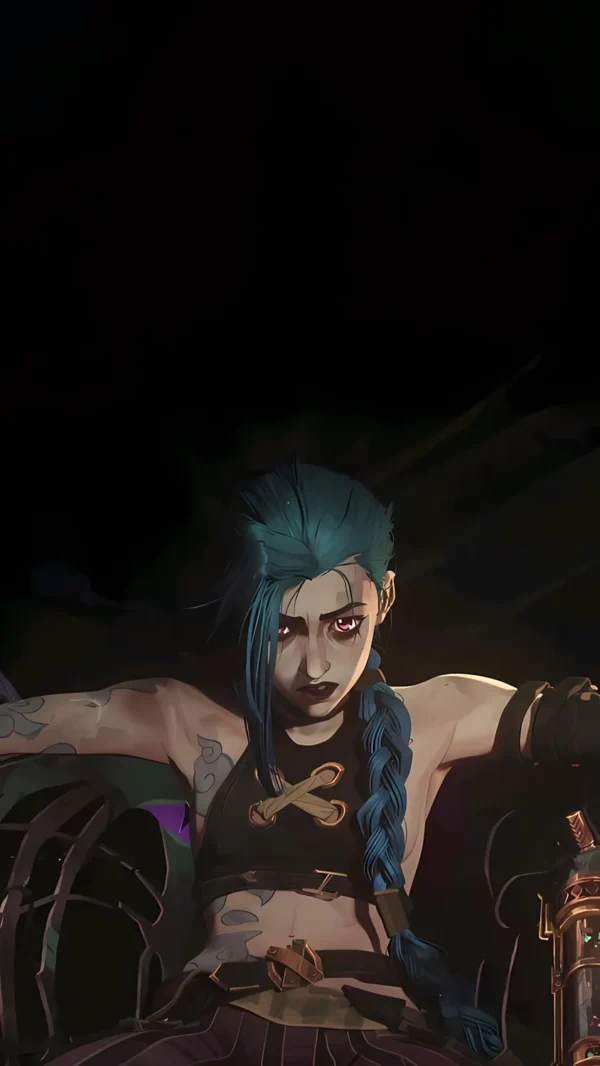 والپیپر جینکس از سریال آرکین با پس‌زمینه زائون