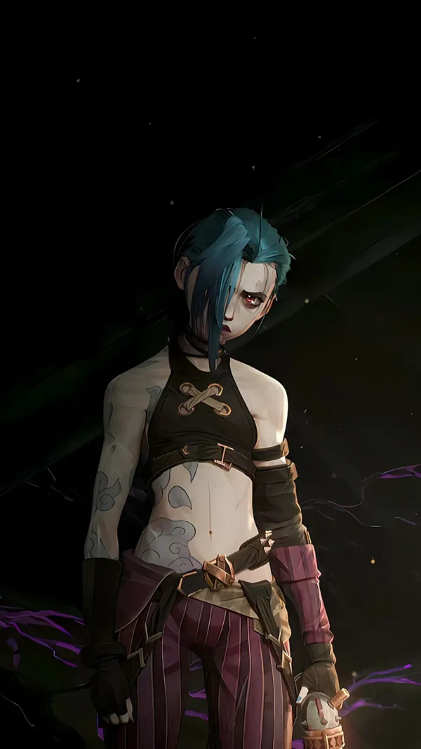 والپیپر جینکس از سریال آرکین با پس‌زمینه زائون