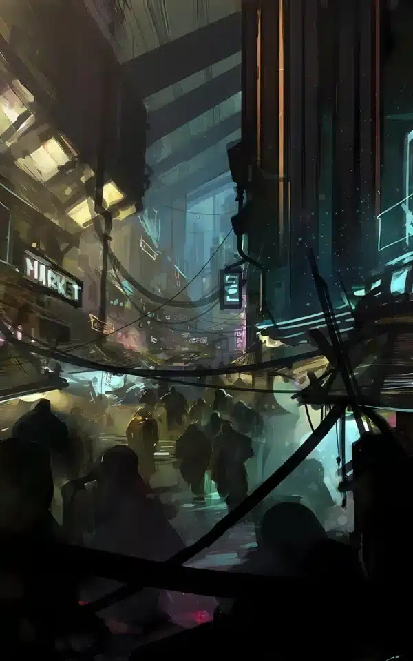 والپیپر زائون از دنیای آرکین با فضای تاریک