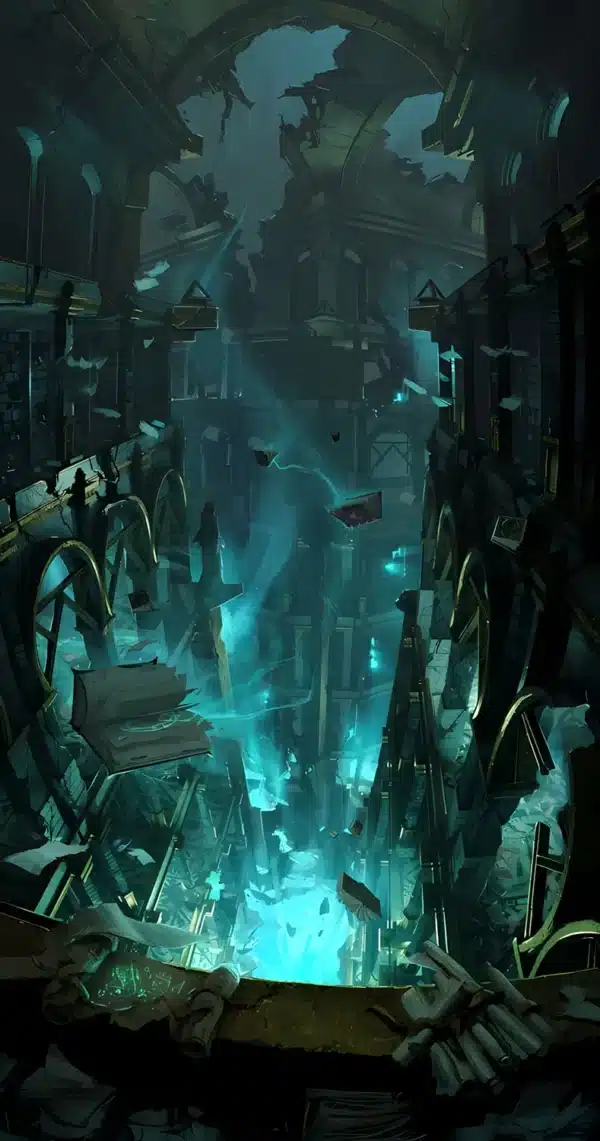 والپیپر زائون از دنیای آرکین با فضای تاریک