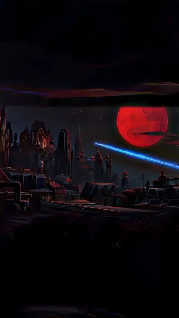 والپیپر زائون از دنیای آرکین با فضای تاریک