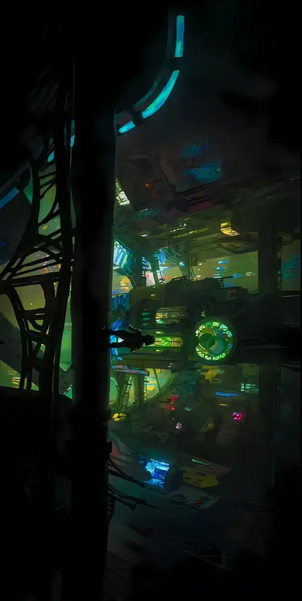 والپیپر زائون از دنیای آرکین با فضای تاریک