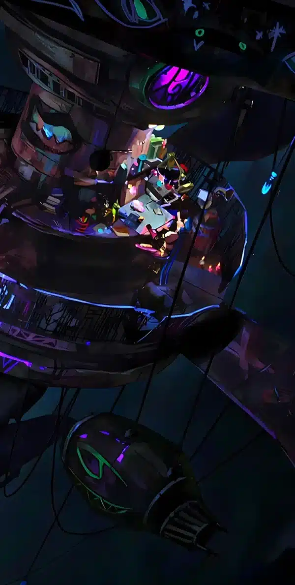 والپیپر زائون از دنیای آرکین با فضای تاریک