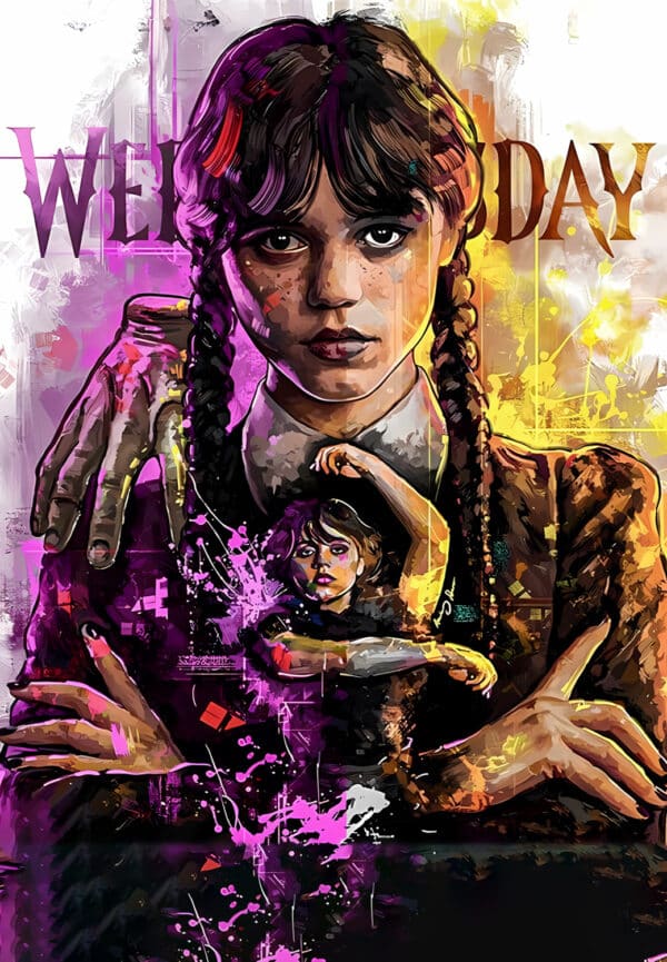 والپیپر سریال Wednesday فصل 2