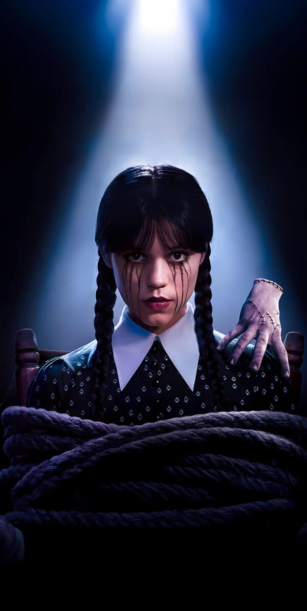 ونزدی آدامز با Thing (دست زنده) - والپیپر 4K