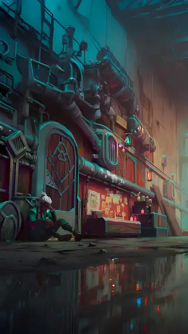 والپیپر پیلتاوور از دنیای آرکین با معماری پیشرفته