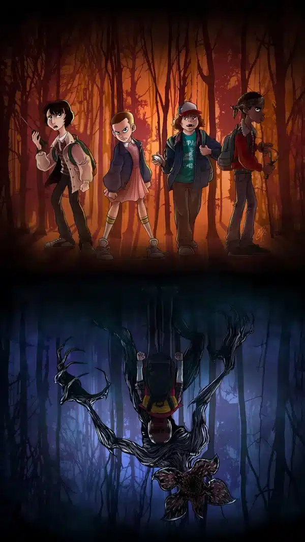 تمام کاراکترهای اصلی Stranger Things 5 - والپیپر گروهی 4K