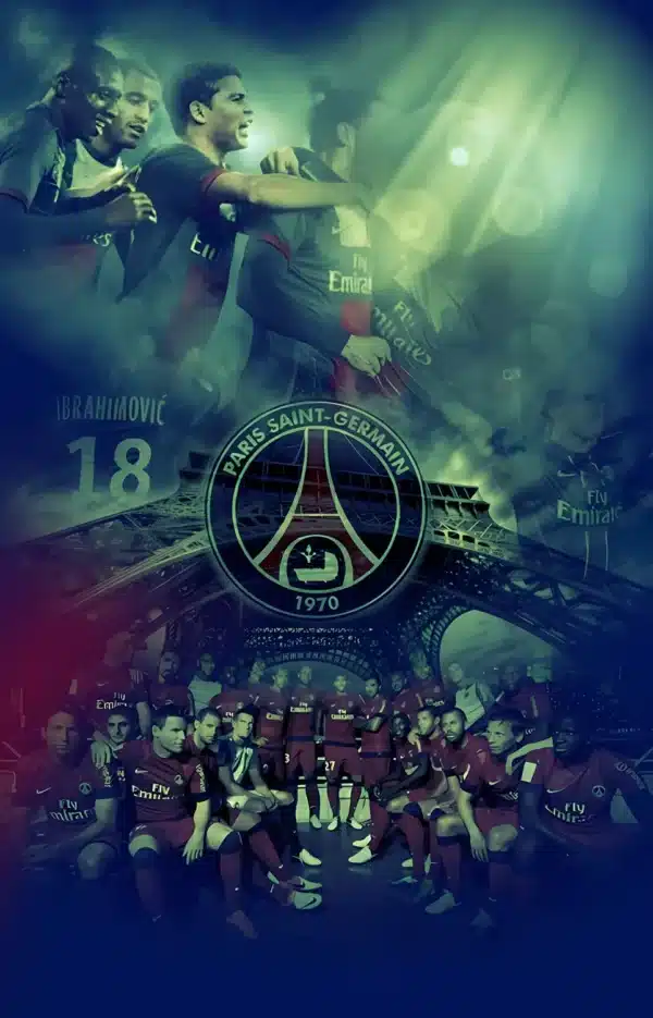 تصویر کیلیان امباپه در لباس پاریس سن ژرمن