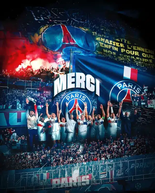 تصویر کیلیان امباپه در لباس پاریس سن ژرمن