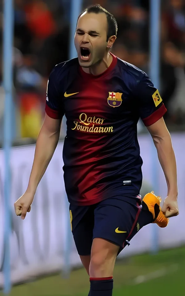 والپیپر اینیستا پیراهن بارسلونا افسانه‌ای