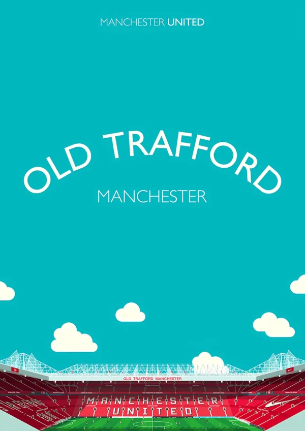 والپیپر منچستر یونایتد Manchester United استادیوم اولدترافورد