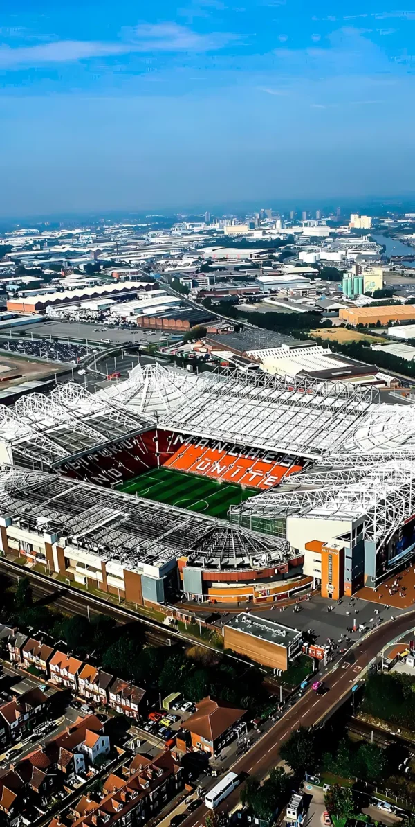 والپیپر منچستر یونایتد Manchester United استادیوم اولدترافورد