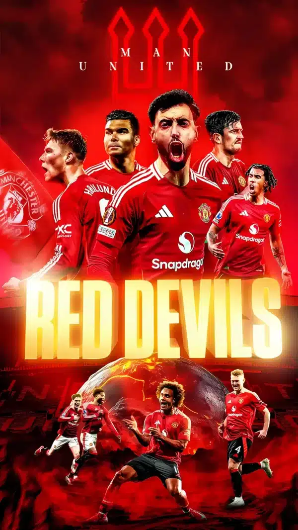 والپیپر منچستر یونایتد لحظه قهرمانی اروپا