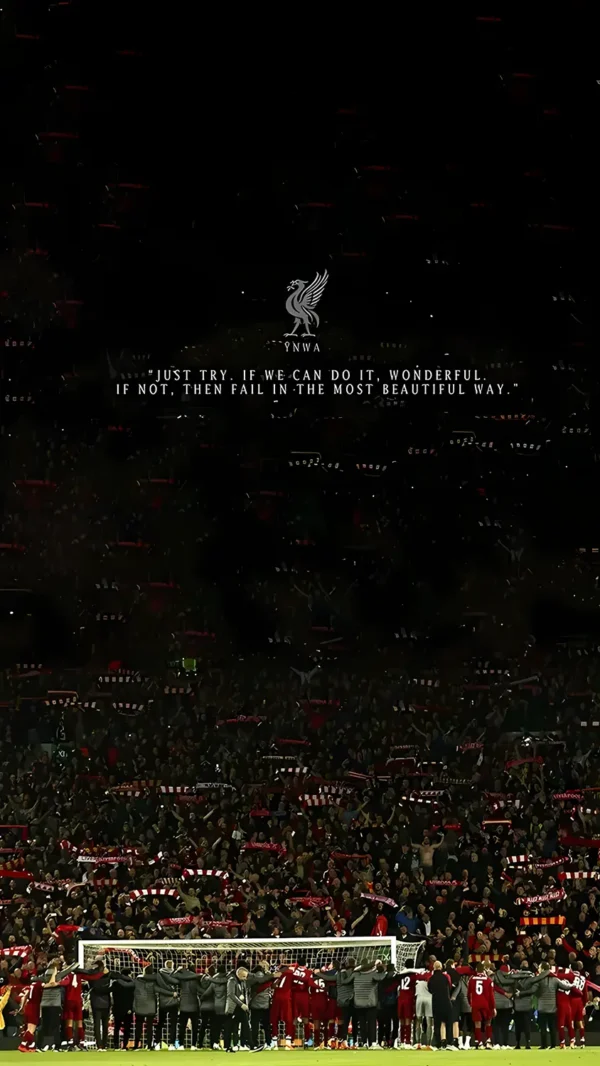 والپیپر لیورپول شب‌های جادویی آنفیلد