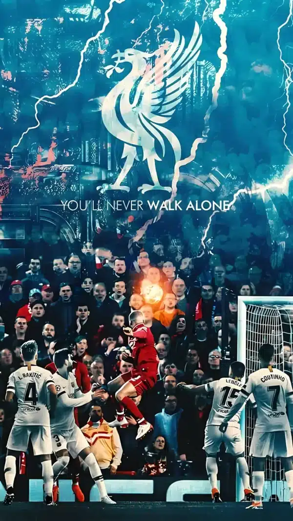 والپیپر لیورپول شب‌های جادویی آنفیلد