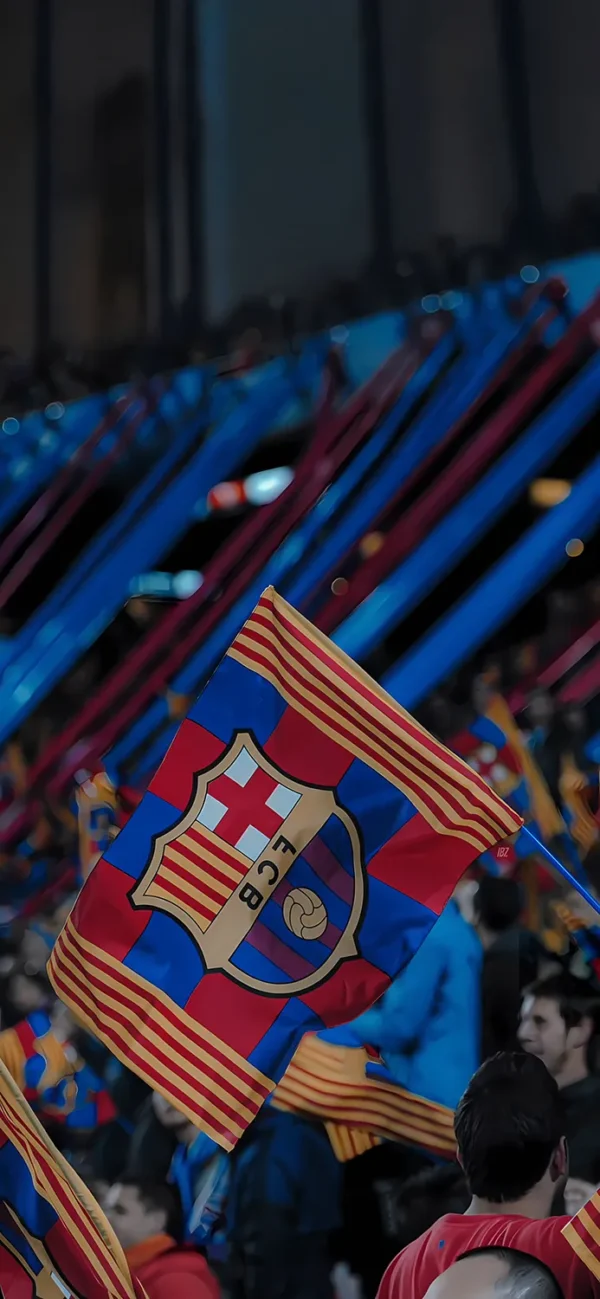 والپیپر Barcelona طرح لگو تیم